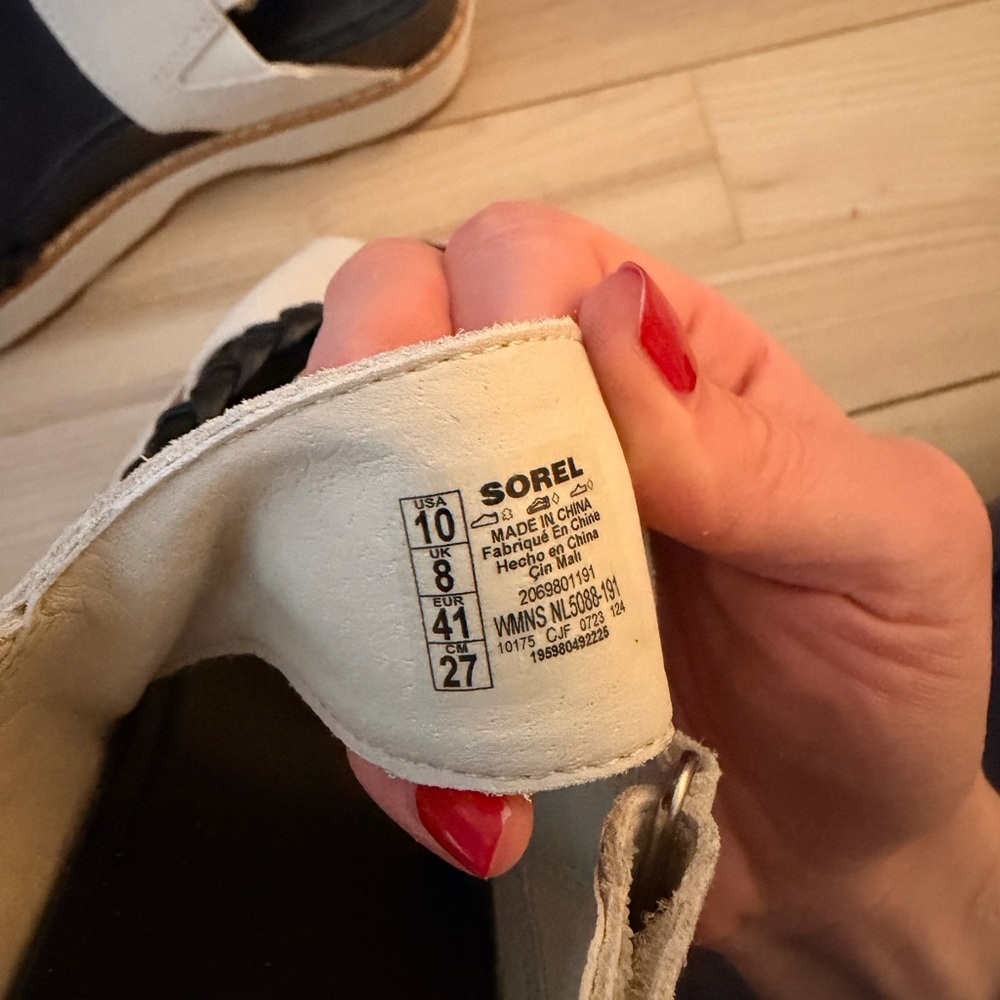 Sorel Joanie IV Slingback Wedge Sandals - Picture 3 of 3